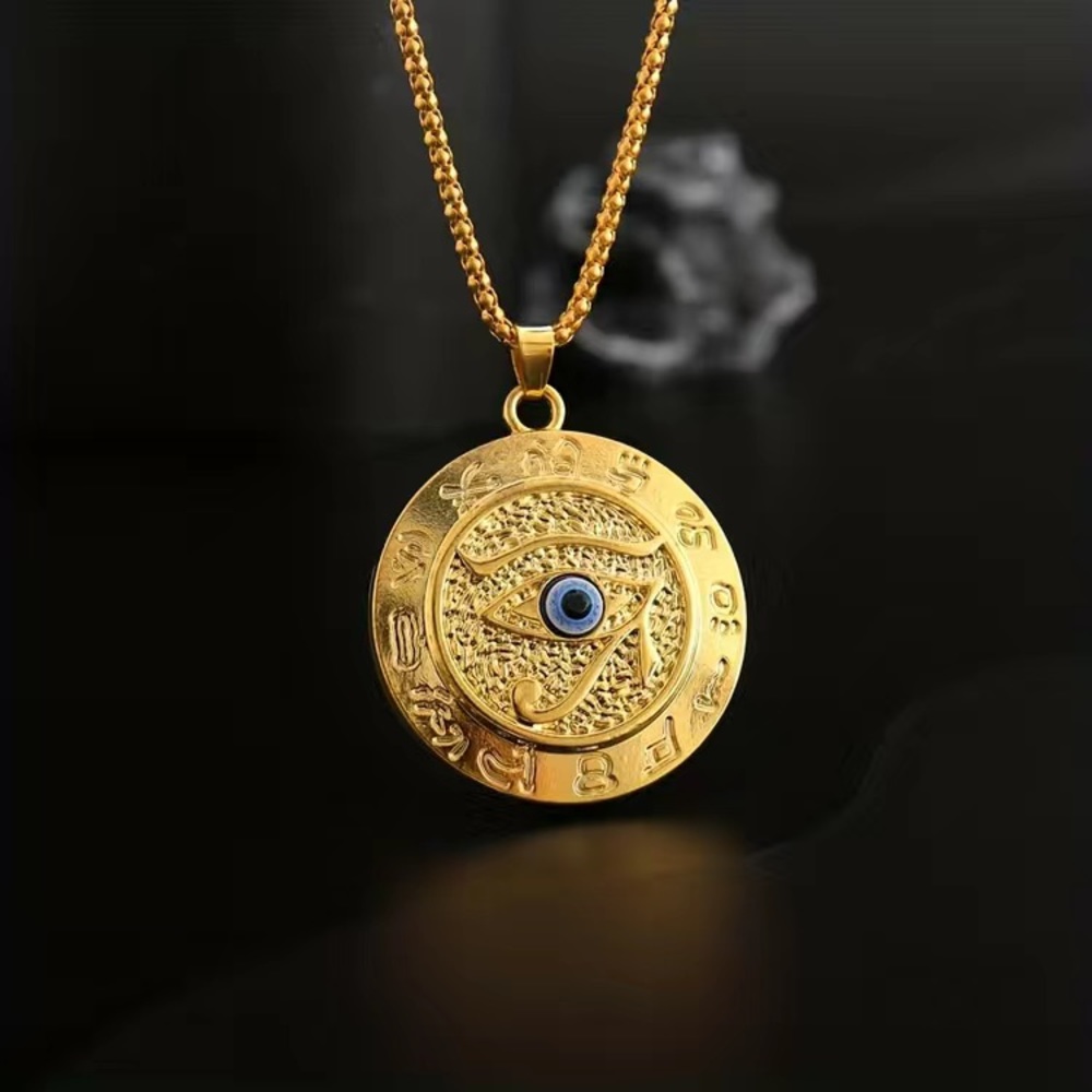 Eye of Horus Pendant Necklace - Picture 4 of 6